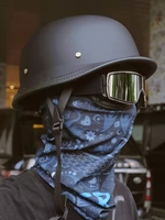 Factory Direct véhicule tout-terrain demi-casque Polo chapeau demi-coque casque de moto ouvert certifié DOT