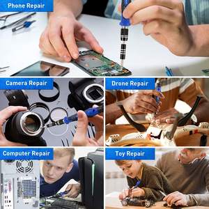 Workpro — jeu de tournevis de précision électronique 150 en 1, Kits d'outils de réparation avec Mini-tournevis magnétique et sac Oxford - Product Image 6