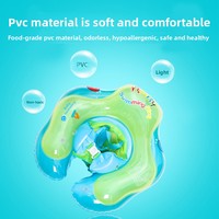 Bouée gonflable pour bébé avec harnais de poitrine, cercle de natation de sécurité pour tout-petit, flotteur de piscine avec sangle réglable, jeu aquatique pour nourrisson