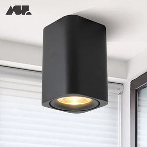 Aisilan 2024 nhà Hiện Đại Văn phòng mà<span class=keywords><strong>u</strong></span> đen NHÔM VUÔNG bề mặt gắn trần COB dẫn tại chỗ xuống ánh sáng đèn - Product Image 1