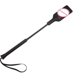 Productos para adultos Sex Whip Mango largo Faux Leather BDSM Bondage Spanking Paddle Whips Flirting sex Tools para parejas BDSM <span class=keywords><strong>spanker</strong></span> - Product Image 6