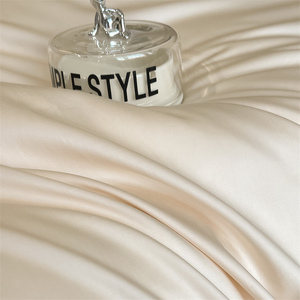 Tùy Chỉnh Hữu Cơ Bông Bộ Đồ Giường Đặt Vua Kích Thước Tấm Ga Trải Giường Chăn Bìa Gối Sang Trọng Bông Bedsheet Nhẹ Nhàng Trên Da Nhạy Cảm - Product Image 3