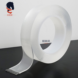Nano Double Sided Reusable Waterproof Clear Transparent Acrylic Self Adhesive Customized Tape