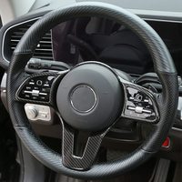 Volant en Fiber de carbone pour Mercedes Benz A C E CLA GLEW167 GLC CLS GLS GLB glaclaser W177 W247 W205 W213 C118 W118 intérieur