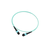 Cable de conexión OM3/OM4 MPO original de fábrica Cable troncal MPO de fibra 12 Cable troncal 8/12/24F MTP MPO