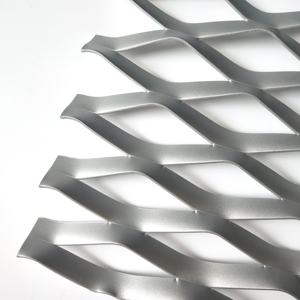 ייצור מקצועי אלומיניום לוחות רשת מתכת מורחבת סורג מתכת מורחבת ברשת מעוינת - Product Image 6