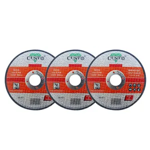 Resin Cutting Disc High Quality Free Sample Inox Metal 5inch Cutting Grinding Disc Resin Bond Grinding Disc