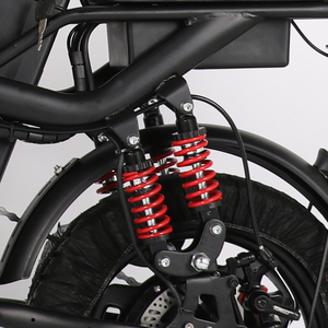 Chine Date Full Suspension Scooter Pliable 14 pouces 48v 400W Vélo Électrique Adultes Super Léger <span class=keywords><strong>Petit</strong></span> Vélo <span class=keywords><strong>Pliant</strong></span> Électrique - Product Image 5