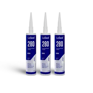 LaSeal 26Yrs factory supplier of Sealant Acryl 100% acrylic Paintable and water based Excellent gap filler Acrylic Sealant