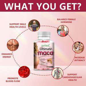 Gommes Biyode Ultimate Maca, Complemento a Base de Plantas para el Levantamiento de Glúteos y Caderas - Product Image 2