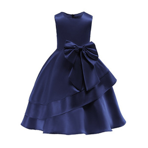 Disfraces <span class=keywords><strong>de</strong></span> actuación para niñas Modelos medianos Nuevos vestidos <span class=keywords><strong>de</strong></span> satén para niños Vestidos <span class=keywords><strong>de</strong></span> princesa rojos - Product Image 2