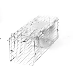 Live Animal Trap Cage Humane Catch Metal Steel With Handle Release Rats Mouse Mice Rodents Cage