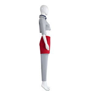 Conjunto de Disfraz de Cosplay Inspirado en Eleven para Mujer, Estilo Stranger Things, Traje de 3 Piezas para Actuaciones en Escenario - Product Image 4