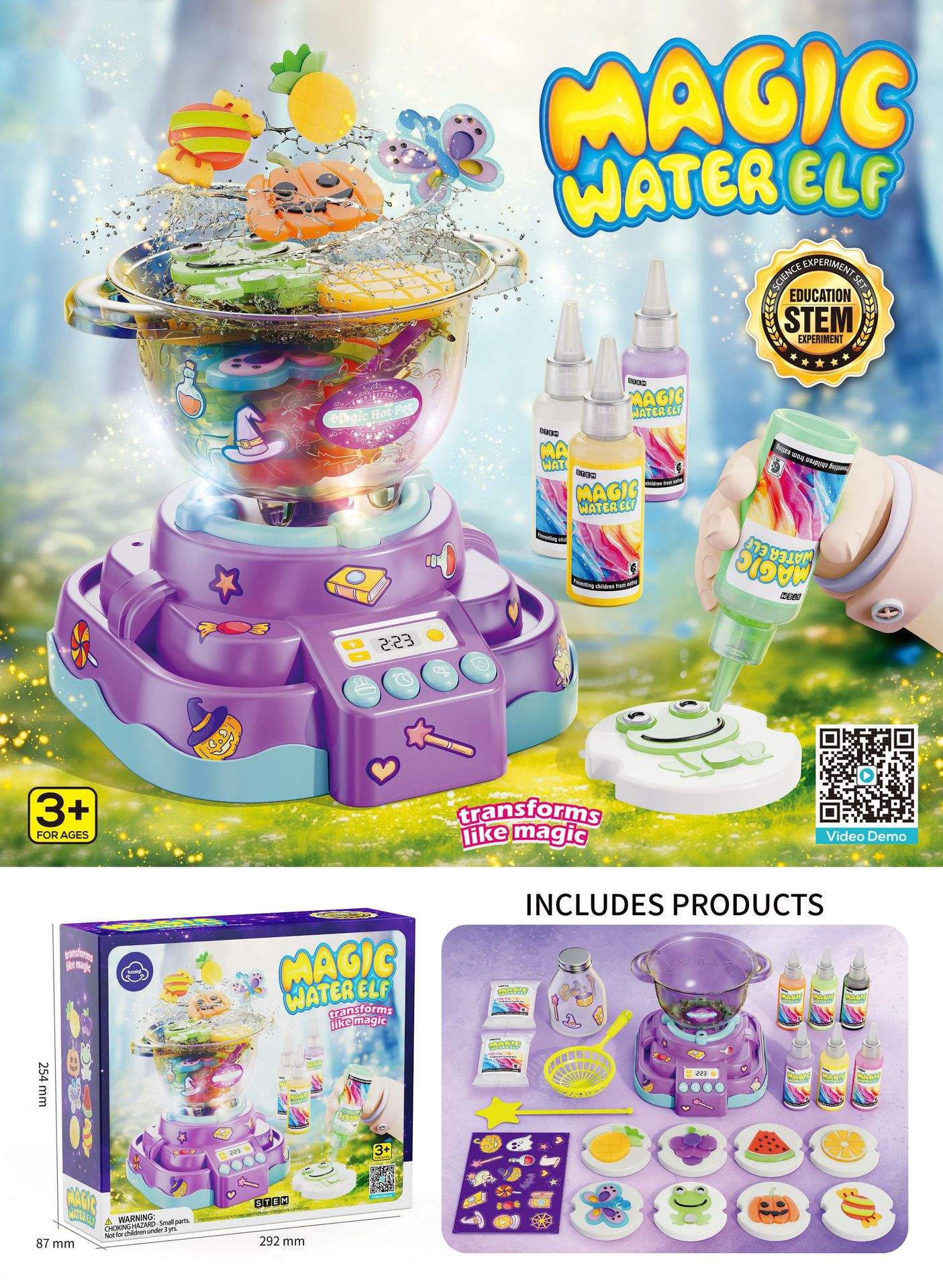 Water fairy magic theme