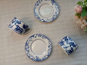 Wholesale of European Style Luxury Porcelain Coffee Sets and Bone China <b>Cup</b> and <b>Saucer</b> Sets - Product Image 6