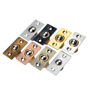 Copper <b>Door</b> Catch <b>Ball</b> Bearing Spring <b>Latch</b> For Wooden <b>Door</b> Commercial Use Modern Design Durable Finish - Product Image 1