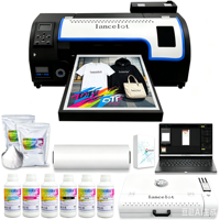Imprimante DTF Lancelot M1630 Pro A3, machine d'impression directe sur film, système de circulation d'encre blanche, double vitesse, avec ordinateur portable