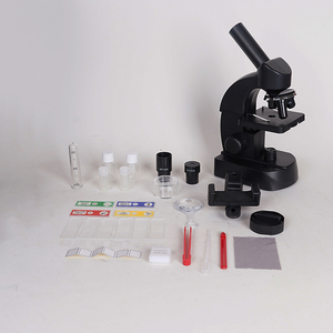Profesyonel taşınabilir çocuklar eğitici oyuncak 40x 80x 100x 200x 400x 800x trinoküler optik mikroskop - Product Image 5