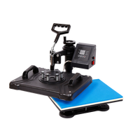 Presse à chaleur multifonctionnelle MIDA pour transfert par sublimation sur casquettes, mugs, t-shirts, assiettes, machine combinée 8 en 1