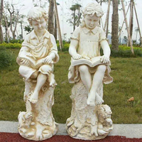 Moules de statues d'angle grandeur nature pour la décoration de jardin et de maison, grandes sculptures pour les occasions de remise de diplômes avec technique de moulage