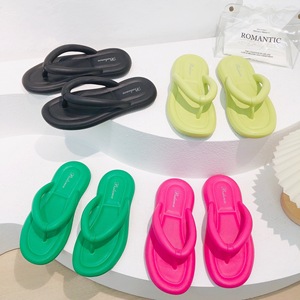 Venta al por mayor de moda Rosa <span class=keywords><strong>verde</strong></span> <span class=keywords><strong>sandalias</strong></span> de las mujeres chanclas nuevas llegadas diapositivas de moda para las mujeres - Product Image 1