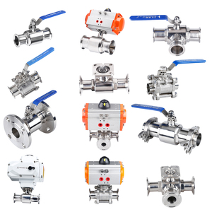 Thép không gỉ 304 316 Hướng dẫn sử dụng nữ ren 3 inch BSP bspt NPT Dn15-Dn100 2 mảnh 2 PC 2 PC hai mảnh SS bóng van - Product Image 6