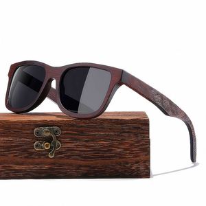 Gafas de Sol de Madera de Bambú Natural Hechas a Mano con Logotipo Personalizado, Lentes con Revestimiento de Espejo Polarizado, Gafas de Sol de Madera para Hombre y Mujer - Product Image 1
