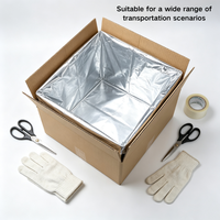 Sachet à fond carré en aluminium et PET avec fermeture éclair, doublure anti-humidité et soufflet latéral pour thé, salades, aliments pour bébés, aliments pour animaux et autres produits secs