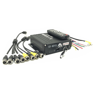 8 채널 자동차 비디오 모니터 <span class=keywords><strong>8ch</strong></span> <span class=keywords><strong>Dvr</strong></span> 카메라 시스템 H.265 1080p 트럭 모바일 듀얼 SD 카드 Mdvr - Product Image 3