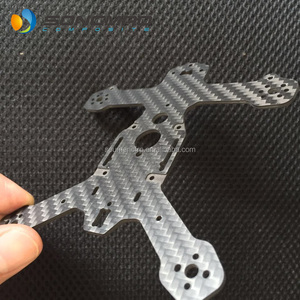 Tùy chỉnh kích thước 4mm 3K Twill sợi carbon tấm tấm bảng điều khiển Trọng lượng nhẹ với bóng hoặc mờ kết thúc - Product Image 1