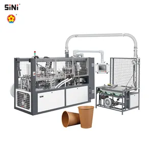 SINI JBZ-12H Food Beverage Shops Automatic Disposable Machines List Coffee Cup Forming Making Machine Paper Cup Machine