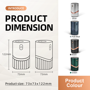 เครื่องกระจายกลิ่นอโรมาไฟฟ้าขนาดเล็ก สำหรับบ้านและรถยนต์ แบบไม่ใช้น้ำ ใช้กับน้ำมันหอมระเหย - Product Image 5