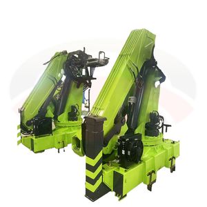 彩色船用铰接臂甲板起重机 2 吨液压铰接臂起重机，用于船舶甲板起重，带伸缩臂 - Product Image 2