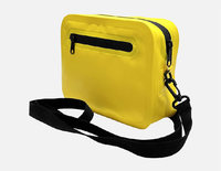 Sac étanche léger en PVC, fabriqué en usine, pour l'extérieur, à porter en bandoulière, 2L, toutes saisons