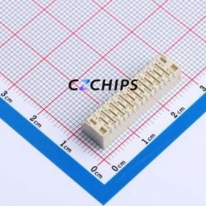 ZHD-30AB Wire-to-Board Pin Header SMD,P=1.5mm Connector 2x15P 1.5mm Vertical Mount 30P - Product Image 2