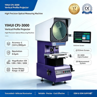 Proyector de Perfiles Vertical Serie CPJ-3000, Equipo de Prueba Preciso con Escala de Resolución de 0.5μm para Laboratorios de Control de Calidad y Fábricas