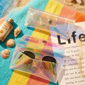 Chameleon Colorful PVC Durable Sunglasses & Eyeglasses Holder Case Storage Bag-Welcome <b>Gifts</b> - Product Image 1