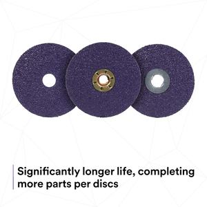 3M Origineel 1182C 180mm Hoge Kwaliteit Vezel Schijf Polijstschijf OEM Multifit Aluminiumoxide Schuurpapier Schijf Hoekslijpmachine Gemaakt in China - Product Image 2