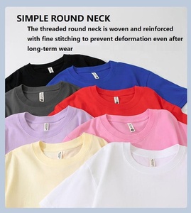 เสื้อยืดวินเทจผู้ชายขายส่ง - คุณภาพสูง 230gsm ยูนิเซ็กซ์ สีดำฟอกทรงโอเวอร์ไซส์ คอกลม ไม่มีลาย รับสกรีนโลโก้ - Product Image 2