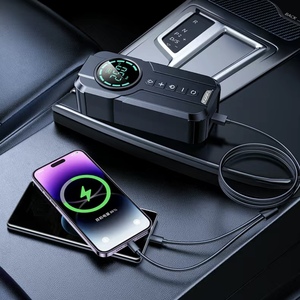 Kit de Arranque de Batería para Coche, Banco de Energía de 16000mAh, Bomba de Aire Portátil para Neumáticos de Coche y Moto, Arrancador de Coches con Corriente Máxima de 2000A - Product Image 6