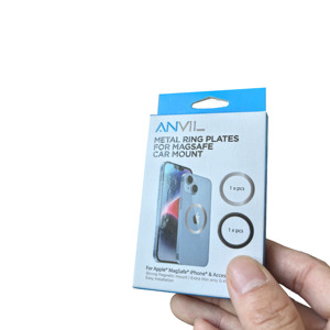 Boîte d'emballage personnalisée pour accessoires de téléphone portable avec languettes de suspension, boîte en papier, boîtes à rabat avec vernis UV sélectif - Product Image 6