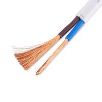 Cable RVV Flexible OEM H05VV-F de 2/3/4/5 Núcleos, 1.5mm2 2.5mm2, Cable Eléctrico con Aislamiento de PVC