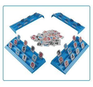 Puente mágico <span class=keywords><strong>de</strong></span> alta calidad <span class=keywords><strong>Rummy</strong></span> Tile Game 4 Player Card Board Game Set Funny Interactive Indoor Party Toy Fot Niños y adultos - Product Image 5