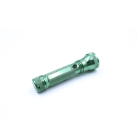 Fabrication expérimentée Usinage de métaux CNC Aluminium anodisé Mini lampe de poche personnalisée Service de carrosserie