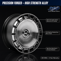 Jantes en alliage forgé pour voitures particulières JXAP OEM, 17, 18, 19, 20, 21, 22, 24 pouces, forgeage à 12 000 tonnes, pour Land Rover, Rolls-Royce