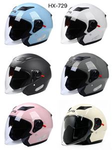 <span class=keywords><strong>Casco</strong></span> de Moto Abierto DFG de Venta Caliente al por Mayor, Seguro, de Alta Resistencia, con Forro Integrado de EPS de ABS y PC Antirrayas, de Liberación Rápida - Product Image 5