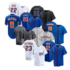 Venta al por mayor de camisetas de béisbol 2026 nuevas y económicas, con costuras de alta calidad, del equipo estadounidense de Nueva York, personalizadas para todos los jugadores, 22 Soto, 31 <span class=keywords><strong>Piazza</strong></span> - Product Image 3