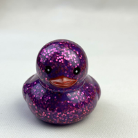 Jouets pour bébés, canard en poussière d'or, super prix, six couleurs au choix, Juguetes Para Bebes, pompons de cheerleading