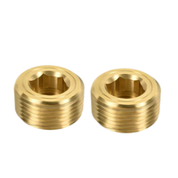 Bouchon hexagonal en laiton de haute qualité avec filetage extérieur NPT