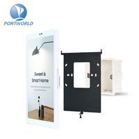 Kit de système d'alarme de sécurité à domicile Portworld YC-SM08P Tuya Smart WiFi écran tactile de 8 pouces